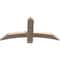 Ekena Millwork Bellingham Smooth Timber Gable Bracket, Douglas Fir, 36"W x 18"H x 1 1/2"D x 3 1/2"F, 12/12 Pitch GBW036X18X0204BEL00SDF - alternate 4